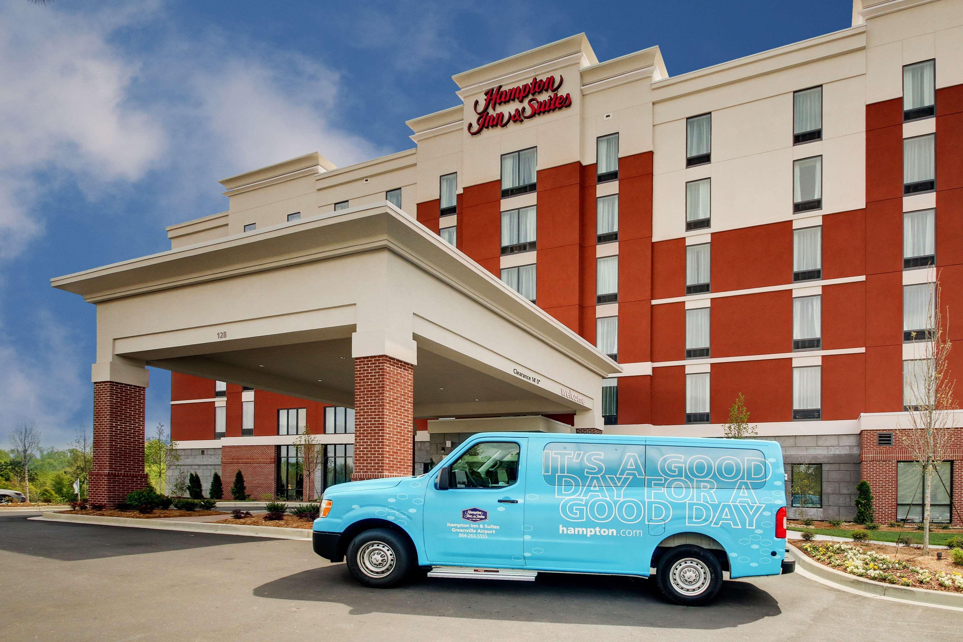 Hampton Inn & Suites Greenville Airport Екстер'єр фото